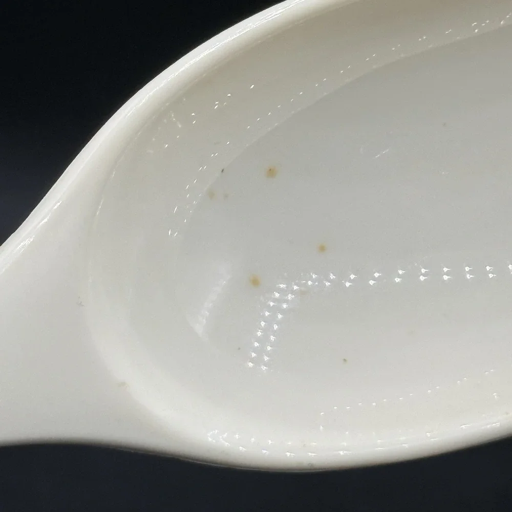 Vintage‎ Foley Nylon Slotted Spoon #25472 White 2